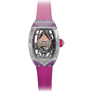 Richard Mille Ladies Series RM 71-02 Pink Lacquer Leather